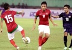 Garuda Muda Tertahan