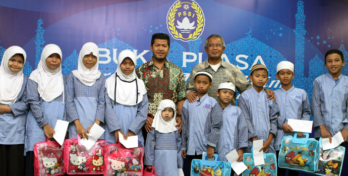 Buka Bersama PSSI dan Anak Yatim