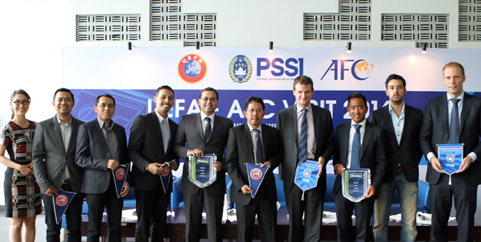 Jalinan Kerjasama Erat PSSI-UEFA-AFC