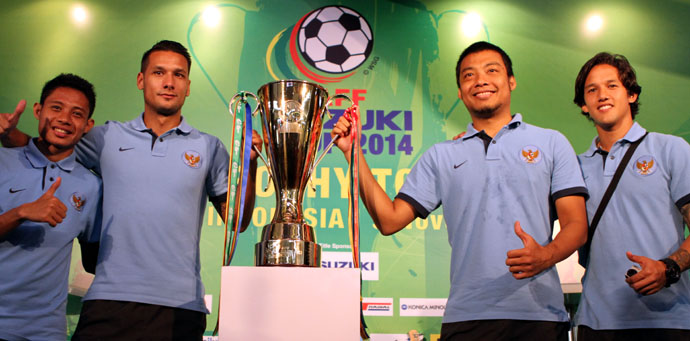 Tropi AFF Suzuki Cup 2014 Singgah di Jakarta