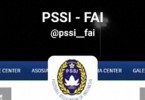 Akun Resmi Twitter PSSI @pssi__fai (underscore dua kali dan huruf kecil semua)