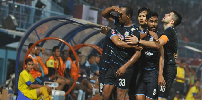 Singo Edan Waspadai Kecepatan Penyerang Laskar Wong Kito
